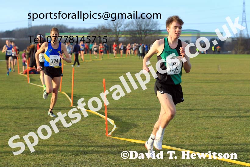 Senior mens 2022 Northern Cross Country Champs., Pontefract. Photo: David T. Hewitson/Sports for All Pics